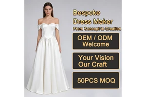 Women Dresses Sweetheart Neck Satin Fabric Corset Waist Full Length a Line Maxi Formal Wedding Bridal Party Dresses