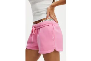 Women's Plush Classic Mini Short - Sea Pink