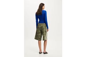 Women's Bermuda Sweatshort - Nikki Camo/Taping