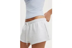 Women's Plush Micro Short - Cloudy Grey Marle