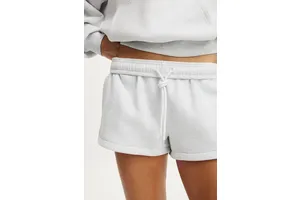 Women's Plush Classic Mini Short - Cloudy Grey Marle