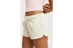 Women's Plush Classic Mini Short - Coconut Milk