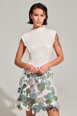 Women's All The Right Ways Sequin Mini Dress