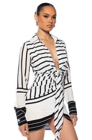 Women's Time To Make Moves Satin Mini Dress