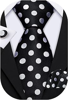 Ties for Men Tie Sets Polka Dot Necktie Pocket Square: Jacquard Weave and Production Notes