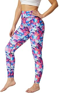 Women's Printed Yoga Pants with Pockets 7/8 Workout Leggings for Women Tummy Control Compression Leggings: Print Design and Production Notes