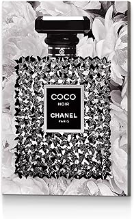 HILL WEST Black White Modern Fashion Canvas Wall Art, 11x16inch: Print Design and Production Notes