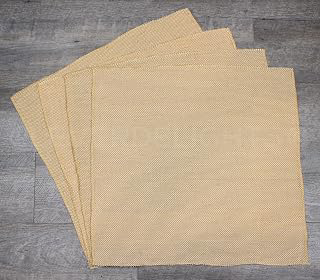 CleverDelights 20 Inch Mat-Weave Burlap Squares - 4 Pack: Fabric Sourcing and Quality Notes