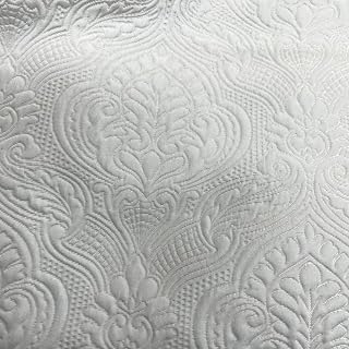 Treasure Jacquard, Quilted Look Fabric, 115 Inch. in Width, Ideal Material for Upholstery, Tablecloths, Drapery, Pillows, Slipcovers, Sewing: Jacquard Weave and Production Notes