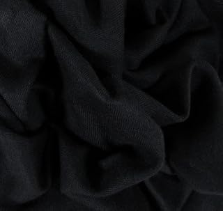 Organic Cotton 10 Ounce Baby Rib Knit Fabric - Black - by The Yard: Fabric Sourcing and Quality Notes