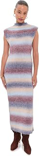 Women's Erin Knit Midi Dress: Ombre Dyeing and Production Notes