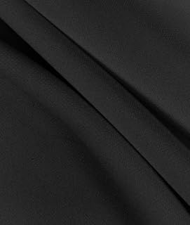 Black Scuba Double Knit Fabric - by The Yard: Fabric Sourcing and Quality Notes