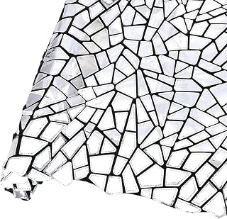 PH PandaHall 1 Yard x 65 Inch Mirror Embossed Sheet Silver Sequin: Fabric Sourcing and Quality Notes
