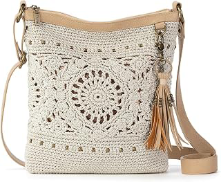 Lucia Crochet Crossbody Purse - Zipper Closure & Adjustable Strap: Jacquard Weave and Production Notes