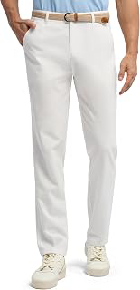 Men's Linen Pants Casual Linen Dress Pants Beach Summer Lightweight Trousers 28