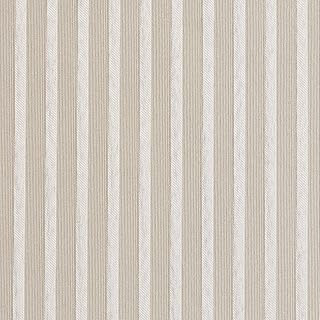 Beige Striped Jacquard Woven Upholstery Fabric by The Yard - SKU: Hayden Linen: Jacquard Weave and Production Notes