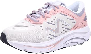 Mbt-2000 Il Lace Up Running Shoes in Navy for Women: Jacquard Weave and Production Notes