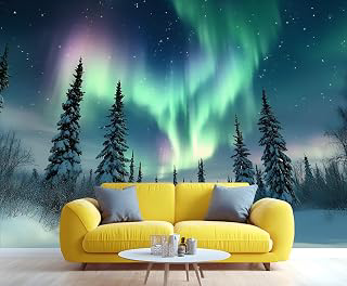 Northern Lights Wall Mural Bedroom - 196