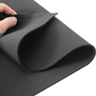Scuba Knit Fabric Neoprene Fabric Polyester Spandex Fabric Suitable for Skirt Jacket Suits Outfit Baseball Jacket 63'' Wide (Black): Fabric Sourcing and Quality Notes