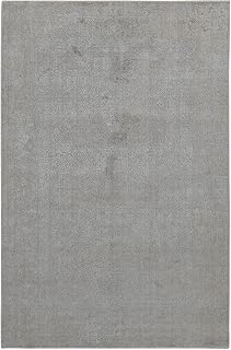 Taupe Fine Jacquard Hand Loomed Modern Tone on Tone Wool and Art Silk Oriental Rug (5'9