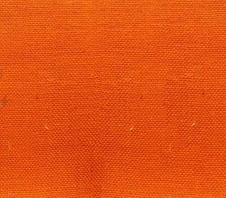 Burlap Fabric Orange Fabric / 60