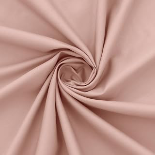 KKJIAF 1 Yard Dusty Pink Cotton Fabric 56 Inch Wide for DIY Crafts: Fabric Sourcing and Quality Notes