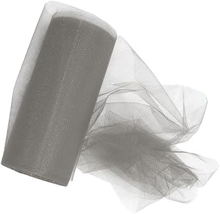 Tulle Fabric Ribbon Rolls Grey 15cm* 10 Yards: Ombre Dyeing and Production Notes