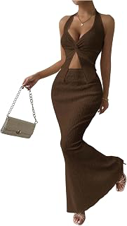 Women's 2 Piece Outfit Twist Front Halter Cami Skirt Summer Set: OEM Production and Sizing Notes