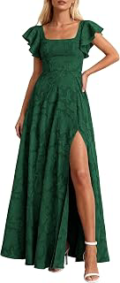 Bridesmaid Wedding Guest Formal Dresses for Women: Jacquard Weave and Production Notes