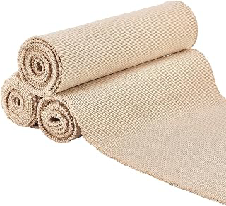 BENECREAT 3Pcs Rib Cuff Fabric, 7.87x36 inch Stretch Fine Ribbing Knit Fabric Elastic Knit Material for Waistband Neckband Cuffs Jacket: Fabric Sourcing and Quality Notes