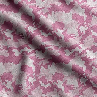 Soimoi Heavyweight Cotton Canvas Fabric Material - 56 Inch Wide, Pink - Abstract Print, Ideal for Making Durable Tote Bags, Backpacks, Jackets: Fabric Sourcing and Quality Notes