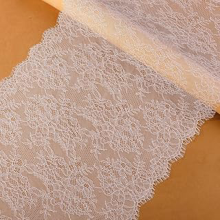 18 Inches ~ 21 Inches Wide 3 Yards Length French Eyelash Edge Embroidered Vintage Floral Lace Fabric Material for Sewing Clothes Dress: Fabric Sourcing and Quality Notes