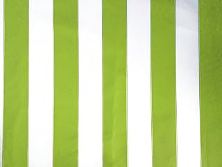 Waterproof Outdoor Canvas Stripes 60 Inch Wide Fabric by The Yard from The Fabric Exchange (Lime/White): Fabric Sourcing and Quality Notes