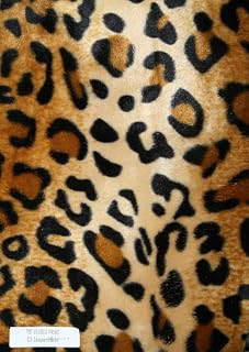 Velboa Animal Print Faux / Fake Fur Leopard Gold Fabric By the Yard by Fabric Drapery: Fabric Sourcing and Quality Notes