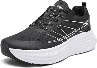 Men's Wide Toe Box Running Shoes - Walking Cushioned Sneakers: Jacquard Weave and Production Notes