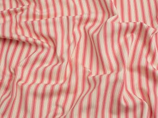 Minerva Crafts Ticking Stripe Canvas Fabric Soft Pink - per Yard: Fabric Sourcing and Quality Notes