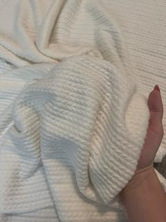 Ultra-Soft Cable Knit Fabric - Rayon Stretch Sweater Knit | 2-Way Stretch | Cozy Fall & Winter Fabric for Sweaters, Baby Clothing and DIY Sewing: Fabric Sourcing and Quality Notes