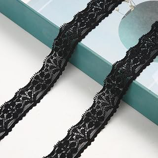 Black Lace Ribbon 1 Inch 25 Yards,Black Lace Trim for Sewing, Wedding Decorations, Bridal Bouquets, Crafts, Gift Wrapping, DIY, Scrapbooking: Fabric Sourcing and Quality Notes