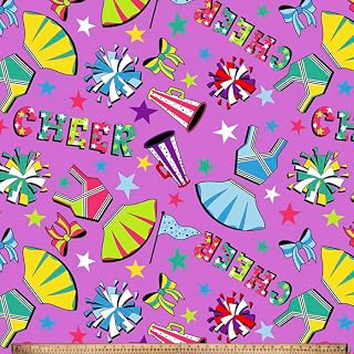 Cheerleader Spirit Anti-Pill Premium Fleece Fabric By The Yard: Fabric Sourcing and Quality Notes