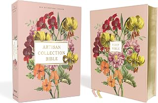 NIV, Artisan Collection Bible, Leathersoft, Blush Floral, Red Letter, Comfort Print: Print Design and Production Notes