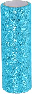 PATIKIL Tulle Fabric Rolls, 6 Inch by 10 Yards Fabric Spool Tulle Sparkling Ribbon Netting Sequin for DIY Tutu Skirts Crafts Wedding Party: Ombre Dyeing and Production Notes