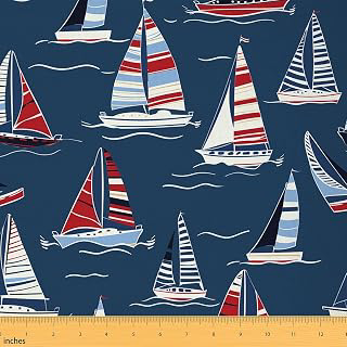 Feelyou Sailboat Upholstery Fabric Soft 1 Yards: Fabric Sourcing and Quality Notes