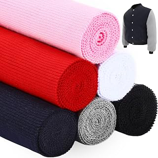 Fanfanwin 6 Pack Ribbing Fabric for Knit Cuffs, Multicolor: Fabric Sourcing and Quality Notes