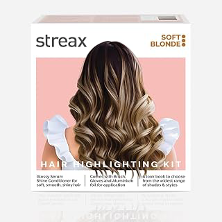 Streax Ultralights Highlight Kit Blonde & Soft Blonde: Ombre Dyeing and Production Notes