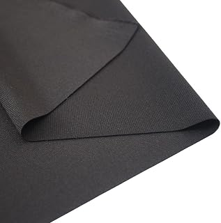 Nylon Spandex Fabric | 4-Way Stretch Nylon Matte Tricot Swimsuit Fabric | Swimwear, Sports, Dance, Yoga Wear (Black): Fabric Sourcing and Quality Notes