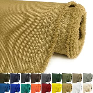 Waterproof Canvas Fabric by The Yard 600D Upholstery 58x36in Tan: Fabric Sourcing and Quality Notes
