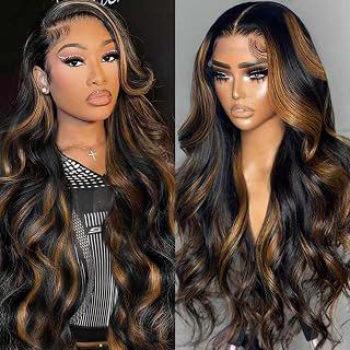1B/30 Ombre Lace Front Wig 13x6 Body Wave Human Hair Wig 30 Inch: Ombre Dyeing and Production Notes
