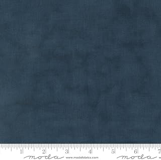 Primitive Muslin, Fabric, by Primitive Gatherings, for Moda, American Blue, 1040-82, by The Yard: Fabric Sourcing and Quality Notes