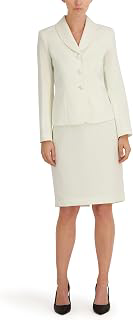 Women's Jacquard Three Button Shawl Collar Jacket & Skirt, 2pc Set: Jacquard Weave and Production Notes