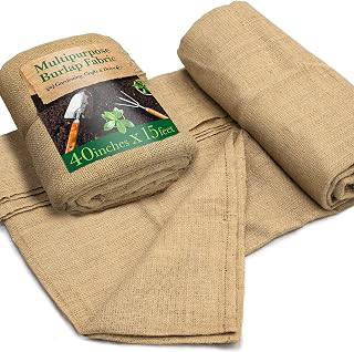 Burloptuous 40 x 15 ft Multipurpose Gardening Burlap Fabric Roll: Fabric Sourcing and Quality Notes
